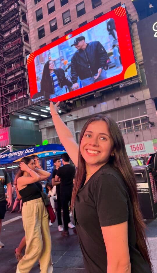 Times Square Billboard Campaign