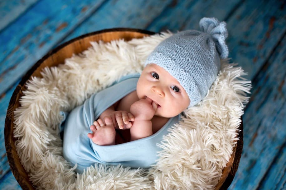 Academy Digital Agency newborn photography sample